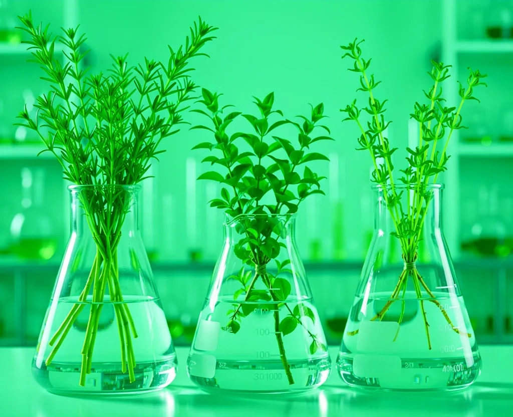 Scientific botanical study