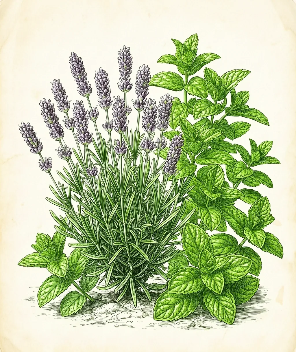 Scientific botanical illustration